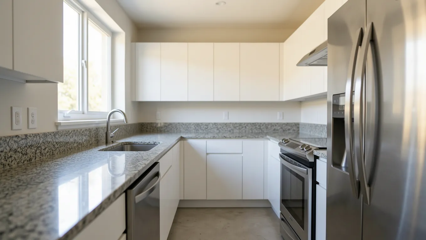 Modern kitchen renovation showing purpose specific loans for home improvement